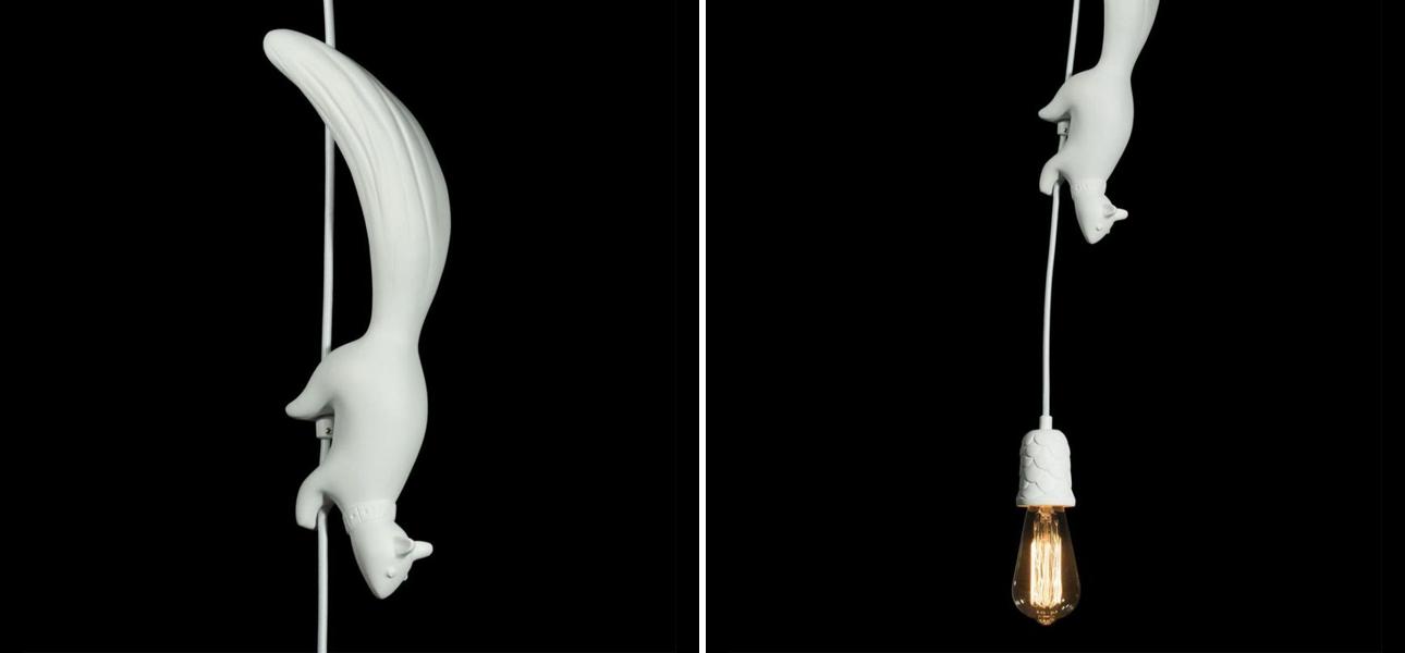 Подвесной светильник Белки karman Sherwood e robin White - фото