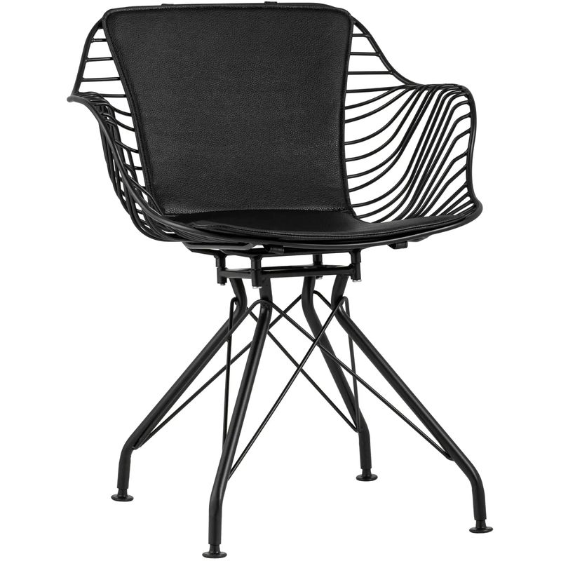  Bertoia   Chair Black metal   -- | Loft Concept 