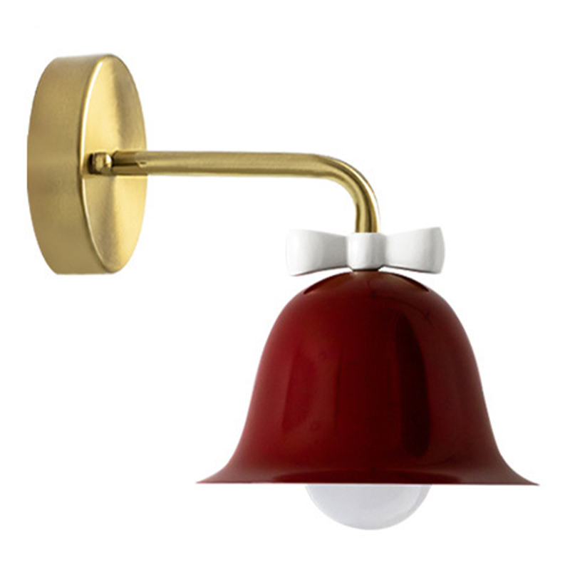   Bell with Bow Red Wall Lamp      -- | Loft Concept 