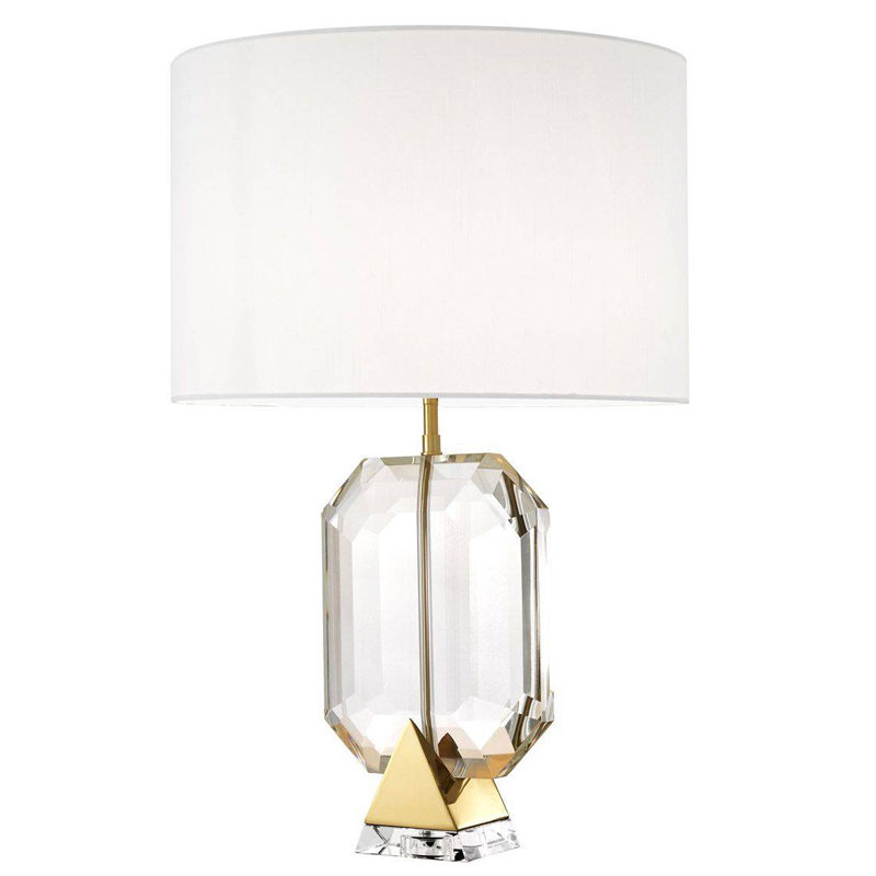   Eichholtz Table Lamp Emerald Gold & white      -- | Loft Concept 