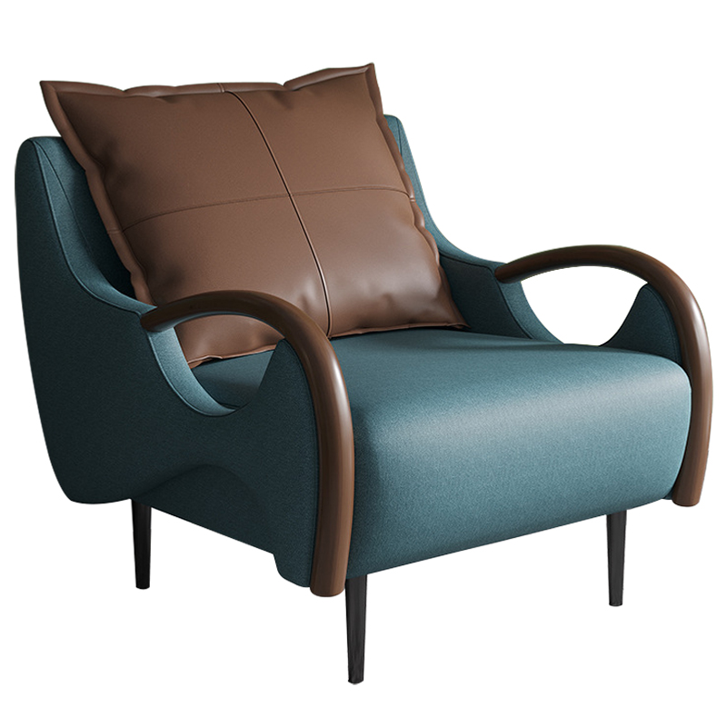  Oliwier Blue Armchair    -- | Loft Concept 