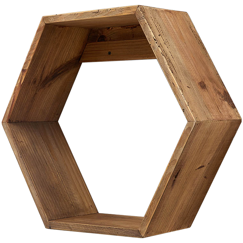      Wood Honeycomb Shelf   -- | Loft Concept 