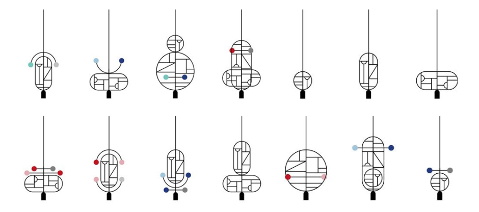 Подвесной Светильник Lines & Dots Home Adventures LDS12 - фото №2