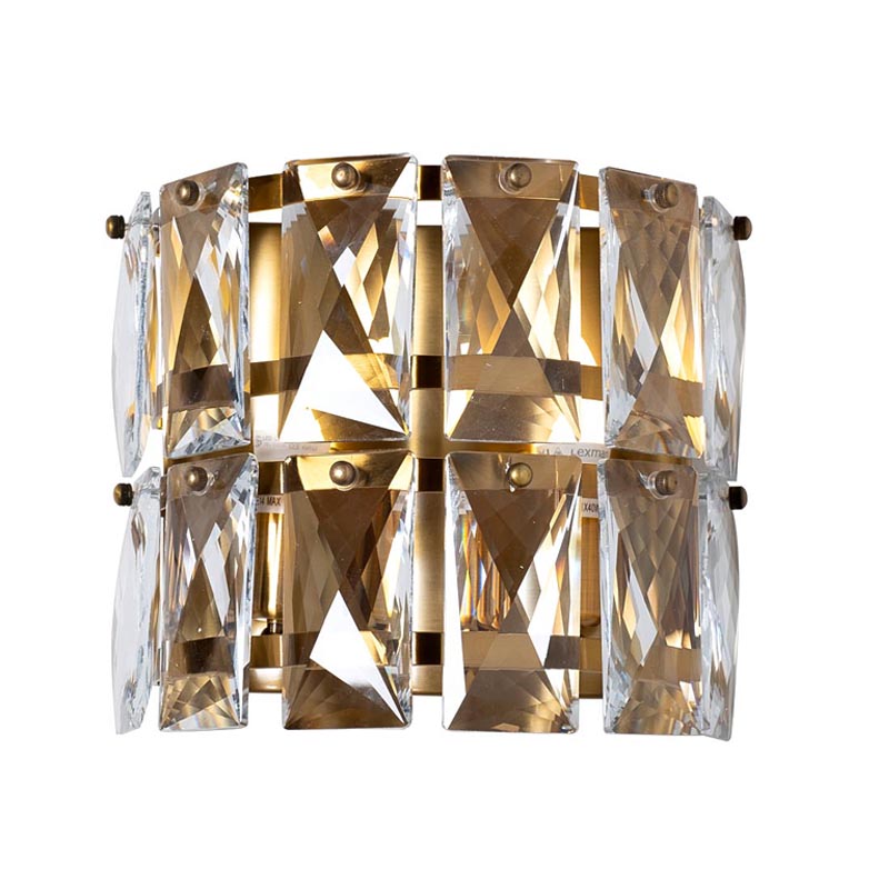  Tiers Crystal Light brass 2   -- | Loft Concept 