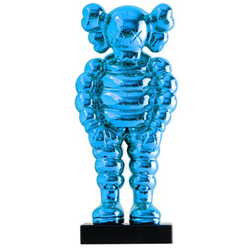  KAWS Bowed Down Blue on stand   -- | Loft Concept 