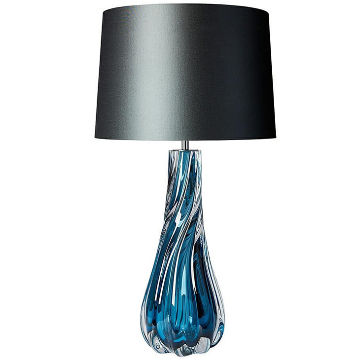   Naiad Velvet Blue Table Lamp    -- | Loft Concept 