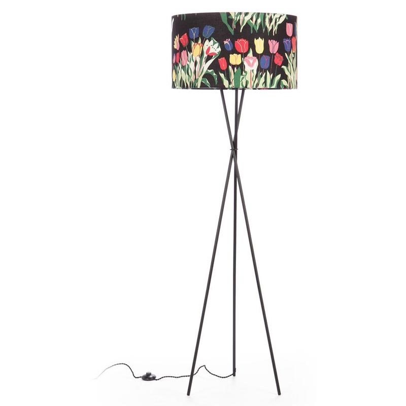  Colored Lampshade Tulips Floor Lamp    -- | Loft Concept 