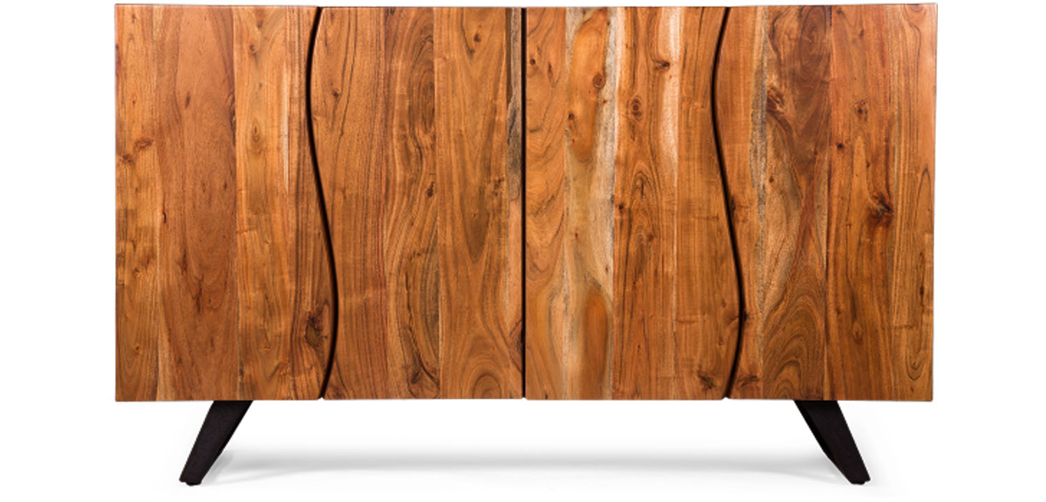 Комод из тика в стиле Лофт Gobneta - фото