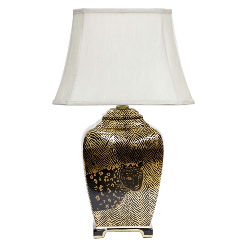   Leopard Table lamp black and gold     -- | Loft Concept 