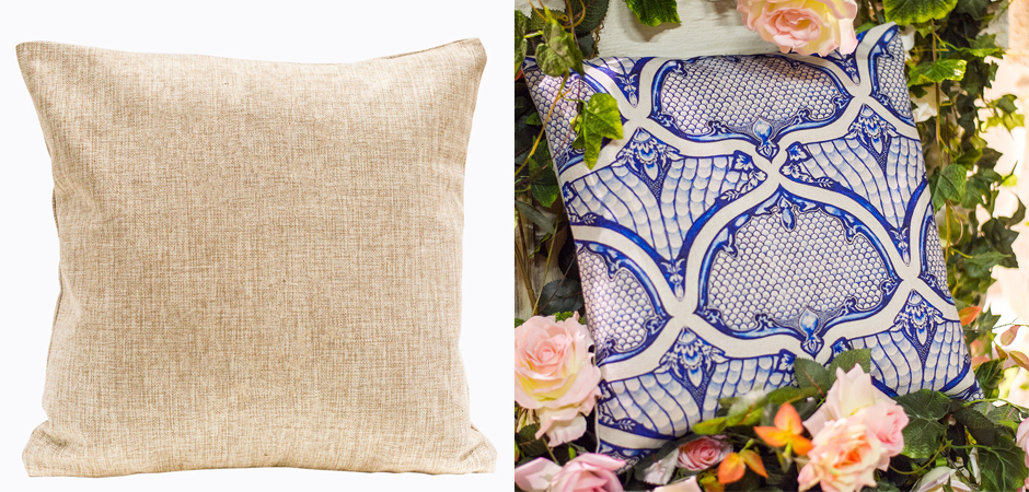 Декоративная подушка Blue Spades Pillow Декоративная подушка Blue Spades Pillow - Loft-Concept в Ростове-на-Дону