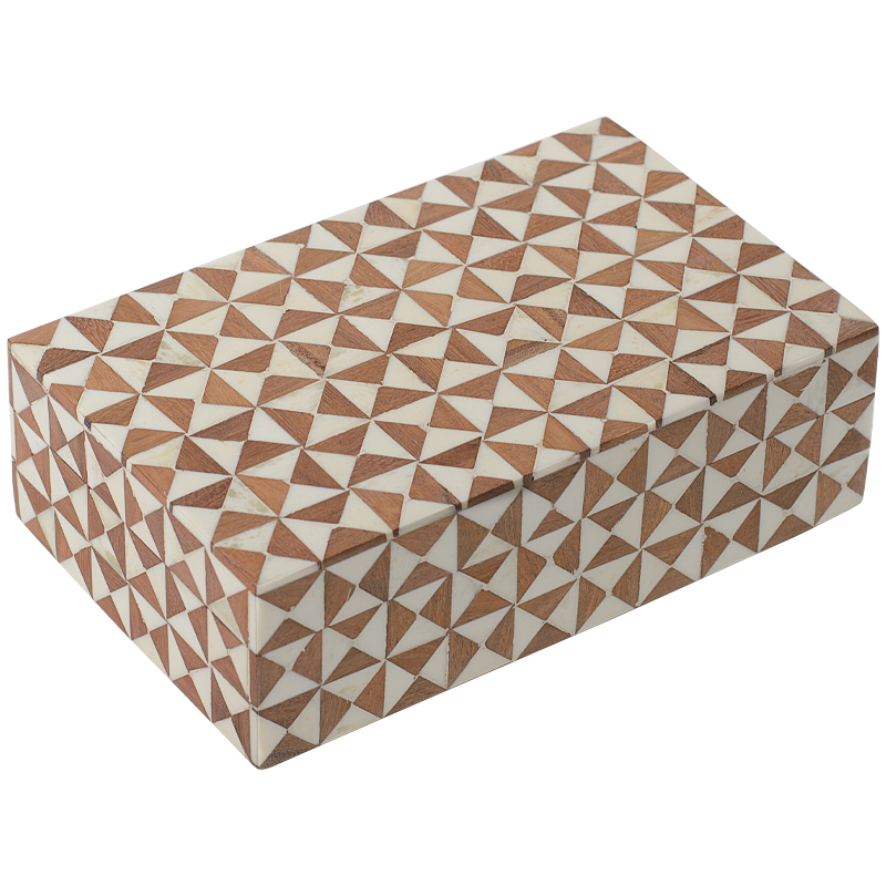 Wood Bone Inlay Box    -- | Loft Concept 