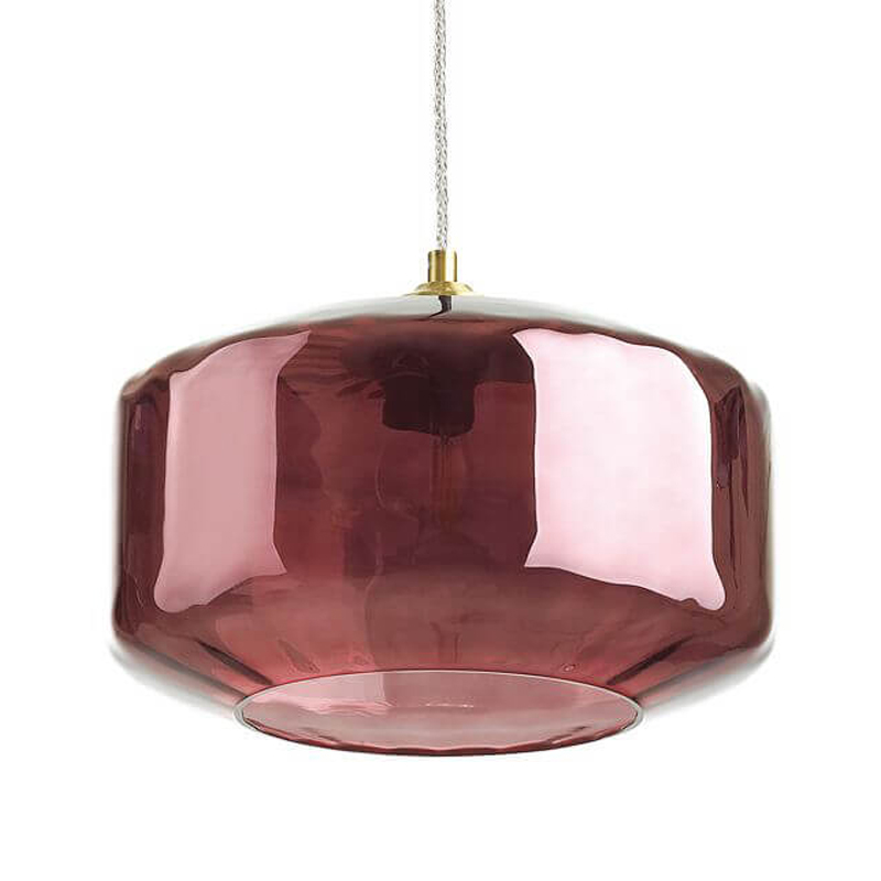   Multicolored Glass Burgundy     -- | Loft Concept 