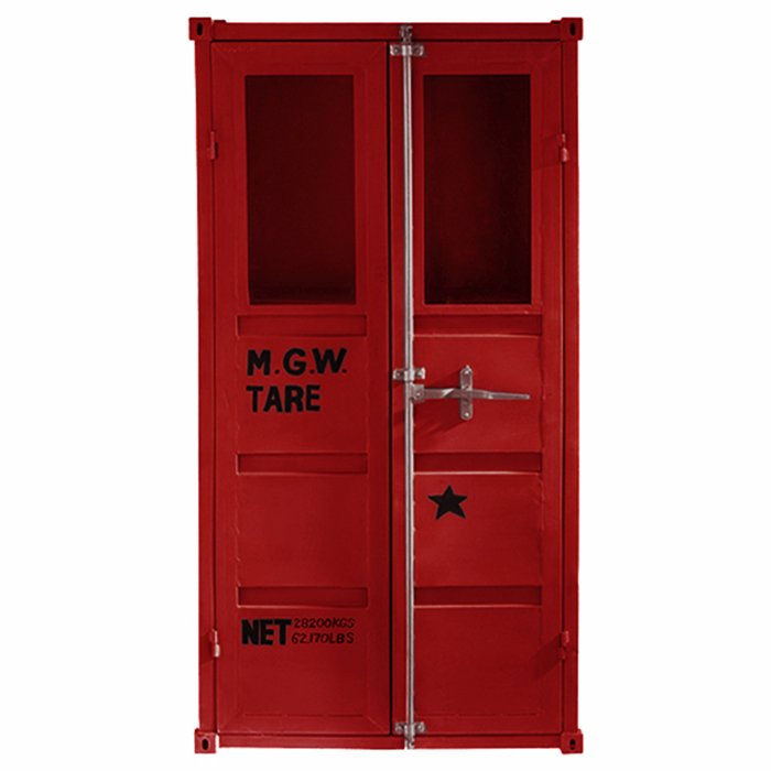 - Sea Container Red M.G.W.           -- | Loft Concept 