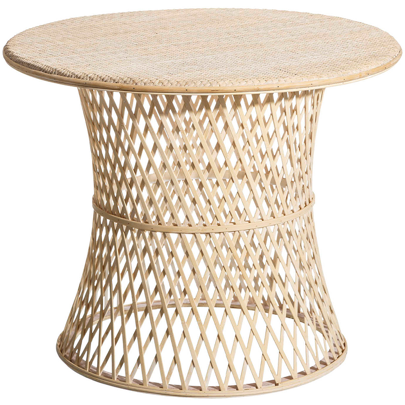      Woven Bamboo Side Table   -- | Loft Concept 