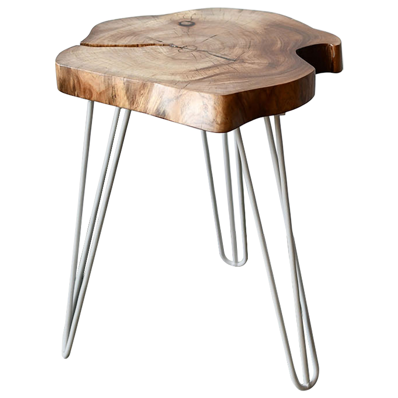   Frederic Industrial Metal Rust Side Table    -- | Loft Concept 