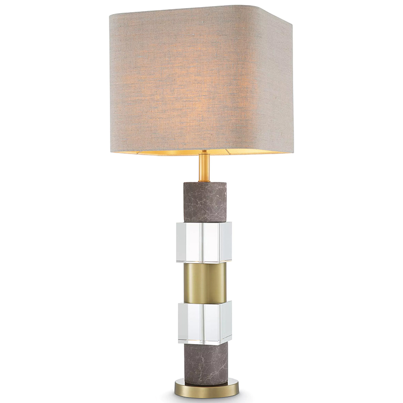   Eichholtz Table Lamp Cullingham Grey Marble     -  -- | Loft Concept 