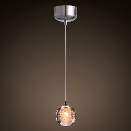  Bocci 14.1 Single Bubbles Led Crystal Glass 1 Ball  (Transparent)  -- | Loft Concept 