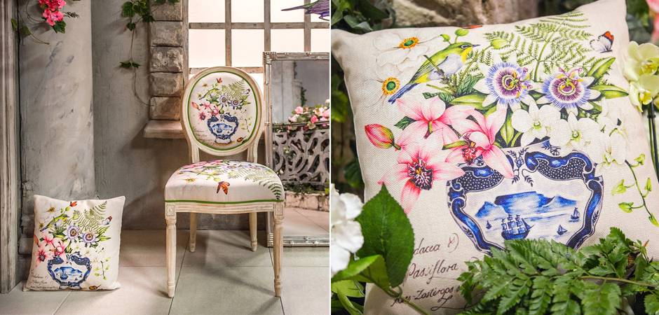 Декоративная подушка Exotic Bouquet Pillow Декоративная подушка Exotic Bouquet Pillow - Loft-Concept в Ростове-на-Дону