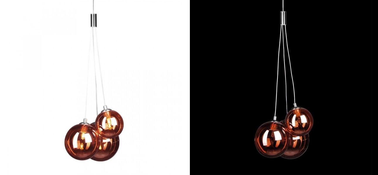 Люстра Multi Ball Red - фото