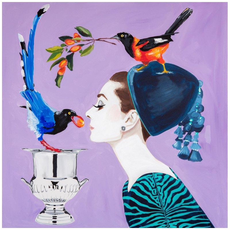  Audrey with Birds and Kumquats   -- | Loft Concept 