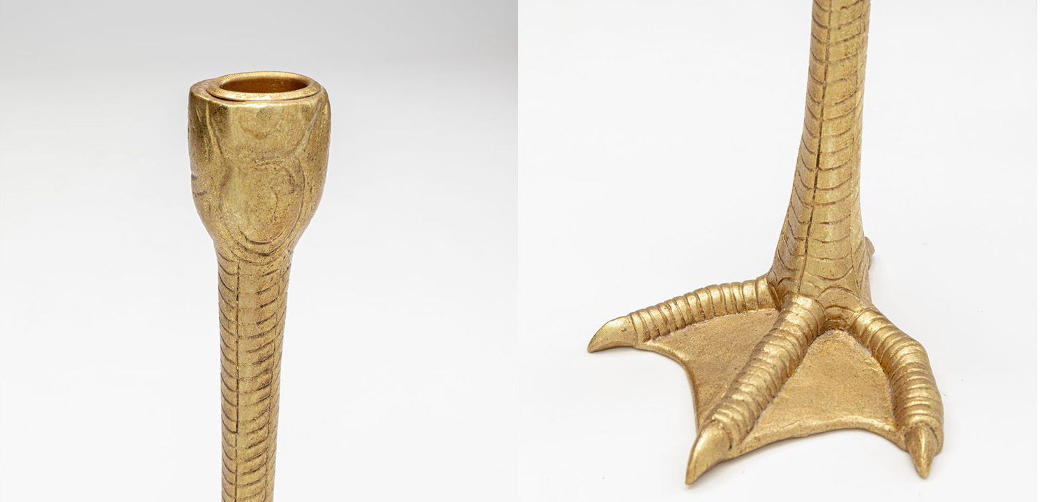 Подсвечник Duck Paw L - фото