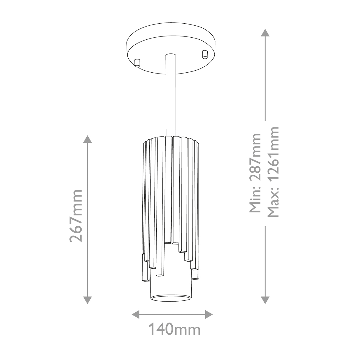 Потолочный светильник латунного цвета с цилиндрическим белым матовым плафоном Elstead Lighting в Ростове-на-Дону