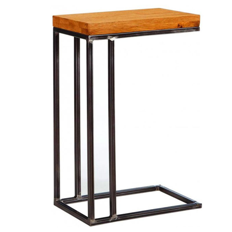   Industrial Oak Sybil Side Table   -- | Loft Concept 