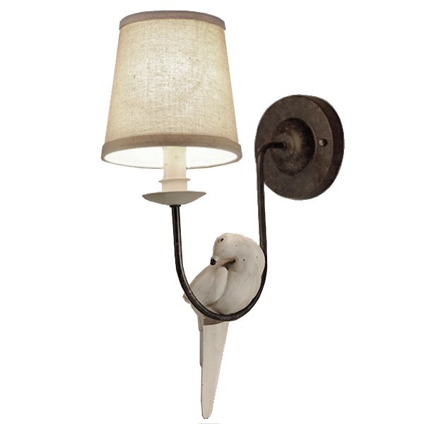  Norman Bird Wall Lamp One II ivory (   )  -- | Loft Concept 