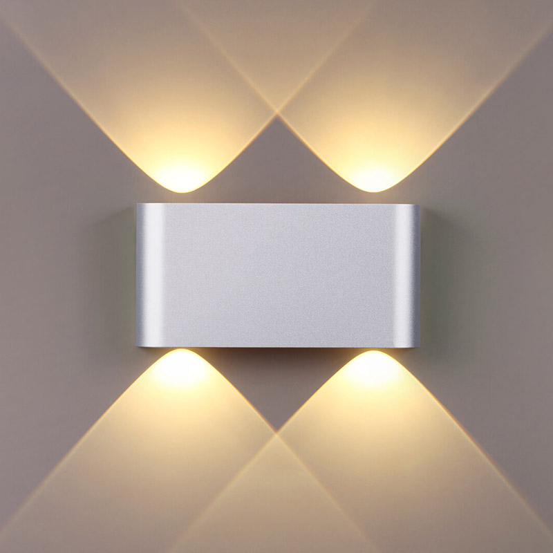  Obverse Silver Rectangle A Wall lamp   -- | Loft Concept 