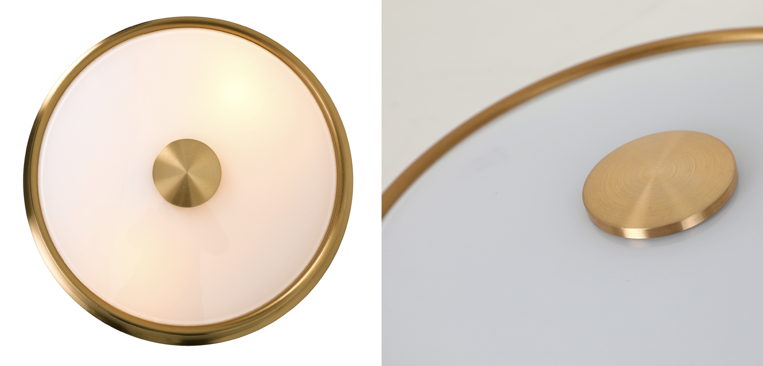 Потолочный светильник Corentin brass 25 - фото