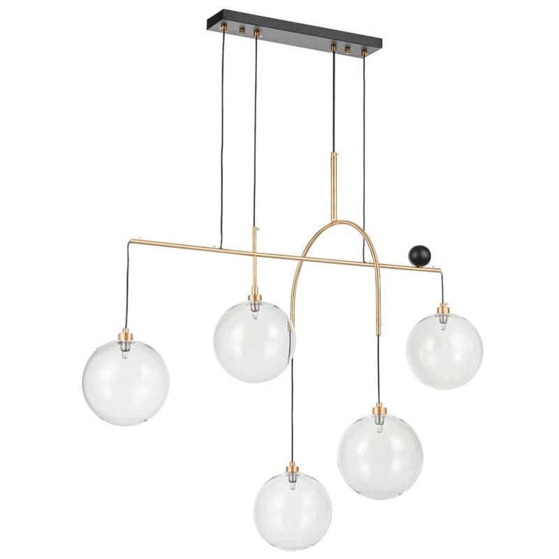  Five Hanging Balls Chandelier     -- | Loft Concept 