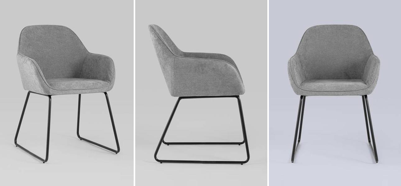 Стул Серый Chuck Chair - фото