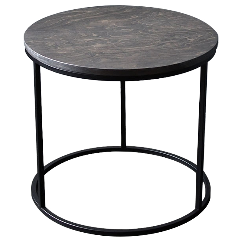   Reyes Industrial Metal Rust Coffee Table    -- | Loft Concept 