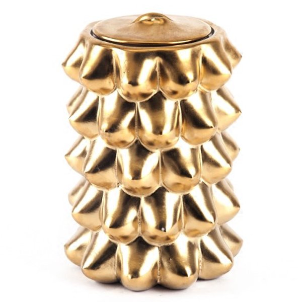  Jonathan Adler GEORGIA VASE gold   -- | Loft Concept 