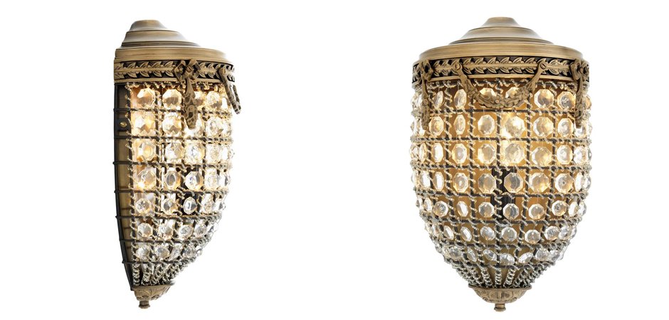 Бра Eichholtz Wall Lamp Emperor Brass - Loft-Concept в Ростове-на-Дону