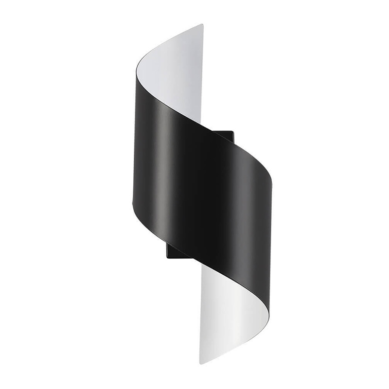  Black Locken Wall Lamp   -- | Loft Concept 