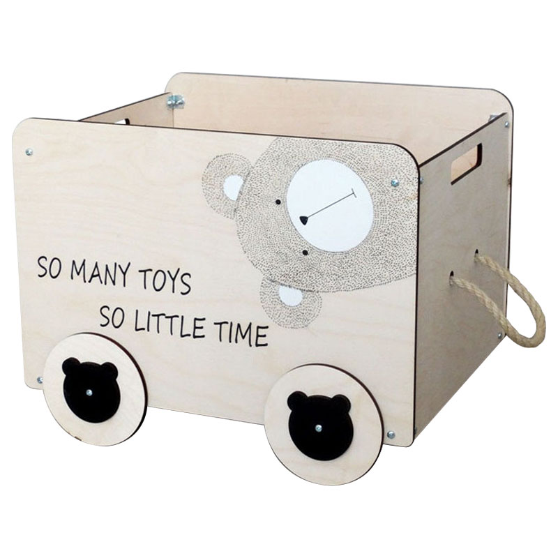  Wooden Box Bear   -- | Loft Concept 