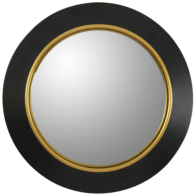  Black Circle Fish-eye Mirror   -- | Loft Concept 