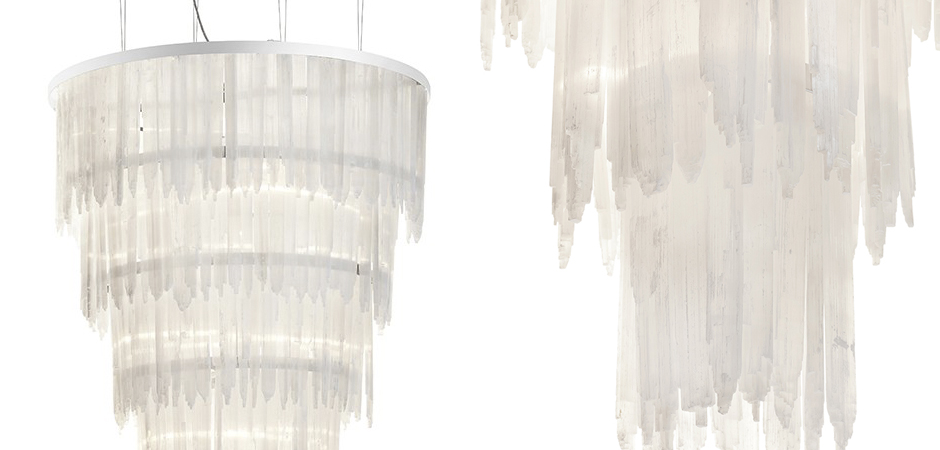 Люстра LAMP SELENITE ROUND chromium 80 Люстра LAMP SELENITE ROUND chromium 80 - Loft-Concept в Ростове-на-Дону
