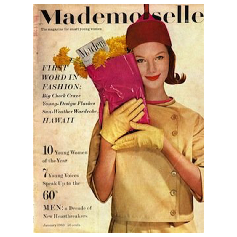  Mademoiselle Cover 1960 January   -- | Loft Concept 