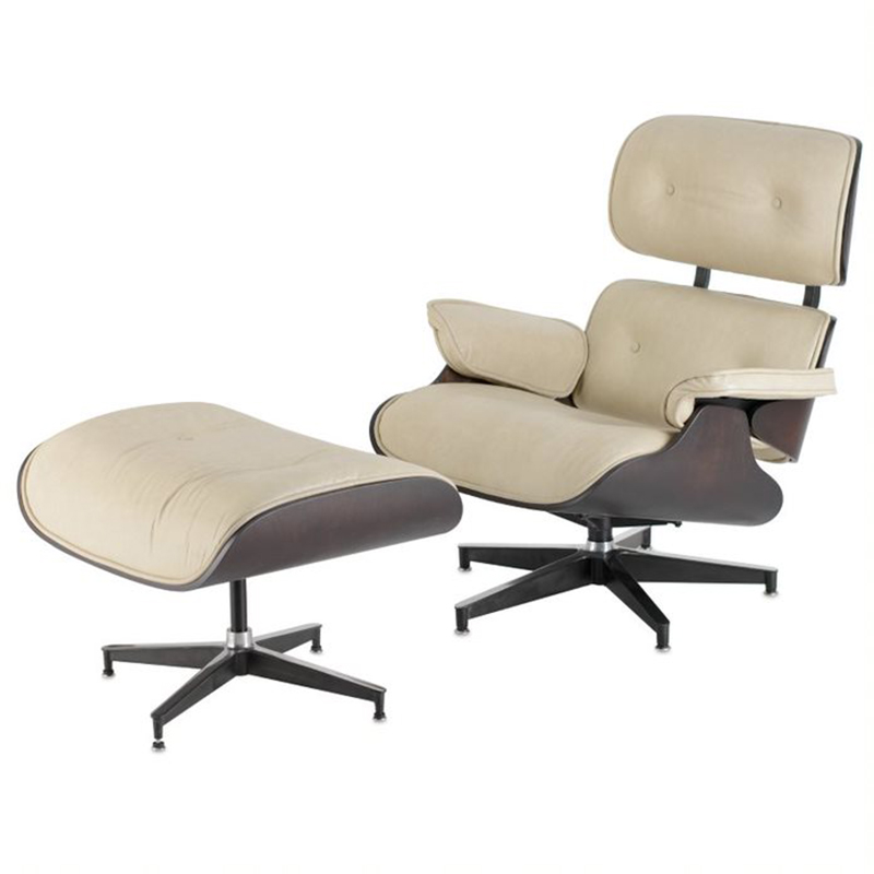  Eames Lounge Chair & Ottoman cream   -- | Loft Concept 