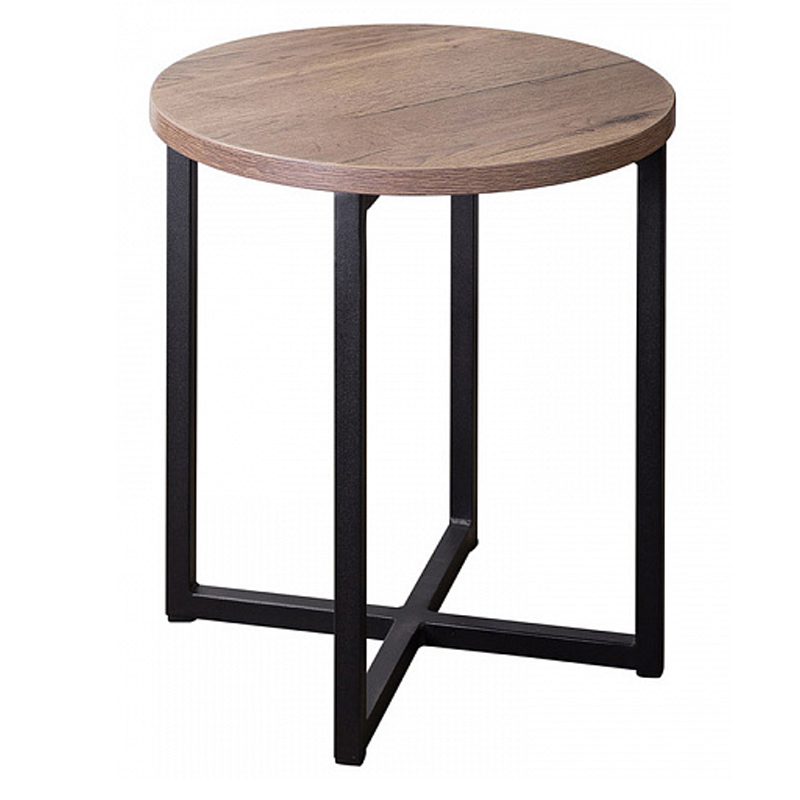   Industrial Oak Heidi Side Table     -- | Loft Concept 