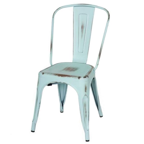   Tolix Chair Vintage Blue    -- | Loft Concept 