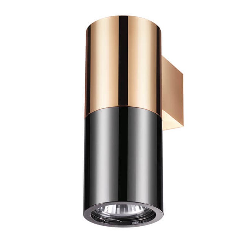  Spot Illumination Sconce Black & Copper    -- | Loft Concept 