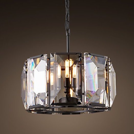  RH Harlow Crystal Round Chandelier 4   -- | Loft Concept 