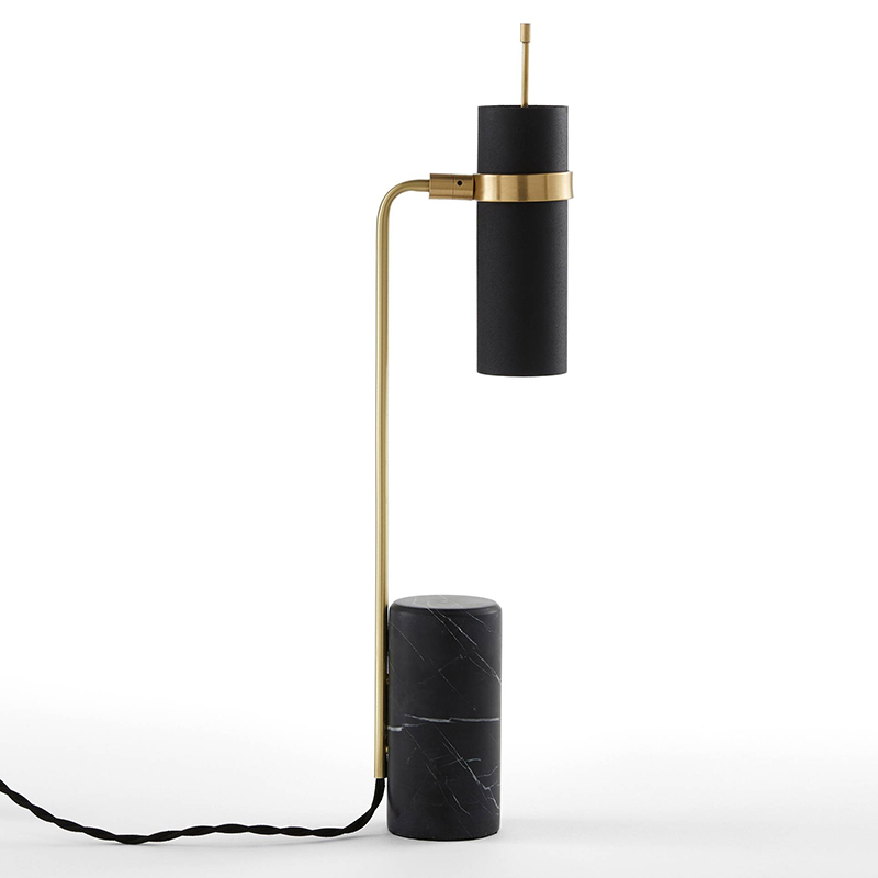   Detlef Table lamp black marble   Nero   -- | Loft Concept 