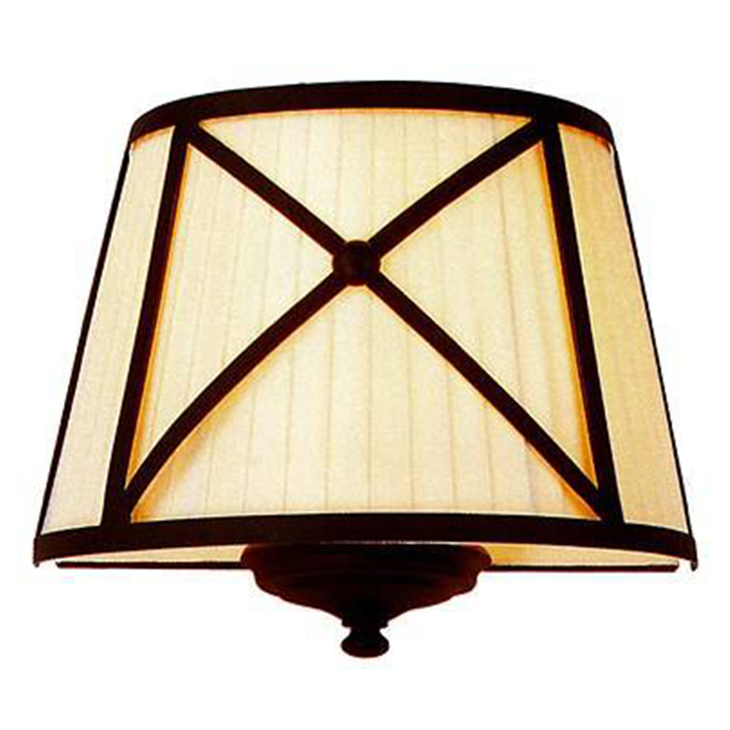  Provence Lampshade Light Brown Wall Lamp    -- | Loft Concept 