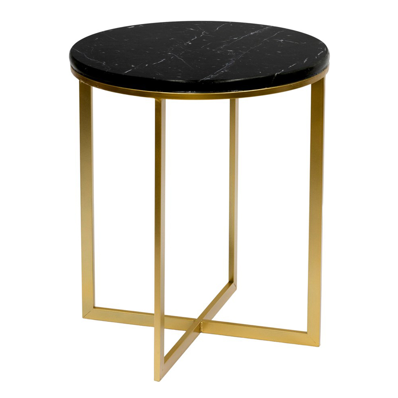   Round Table Marble black    Nero  -- | Loft Concept 