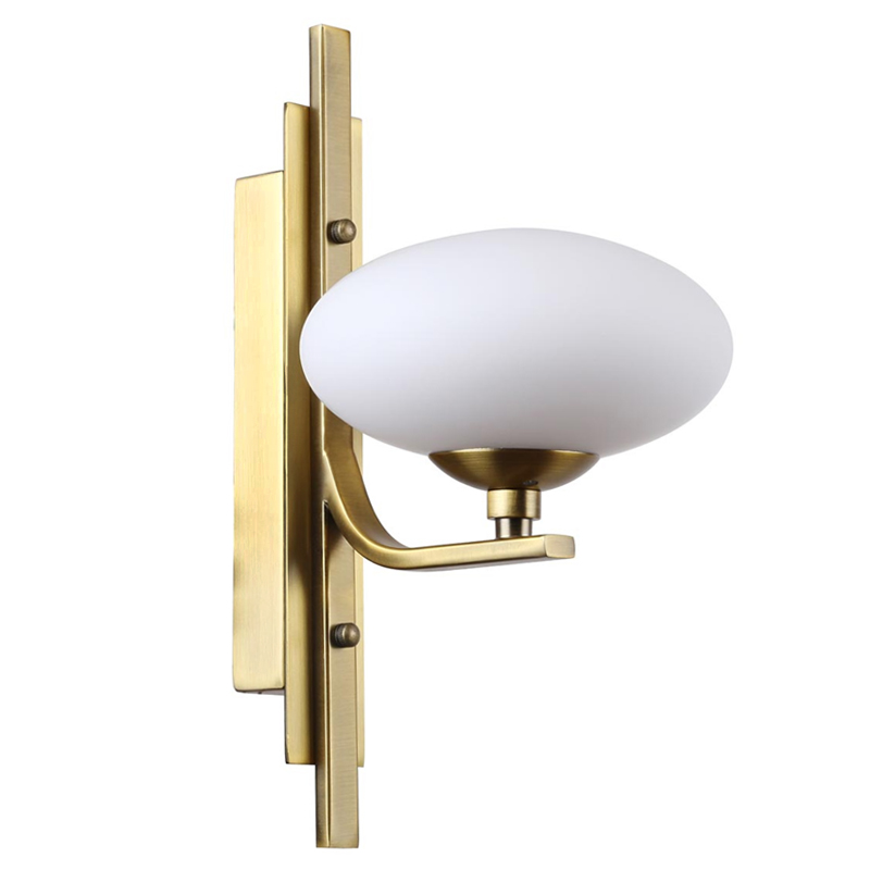 Oval Balls Mushrooms Wall Lamp Brass     -- | Loft Concept 