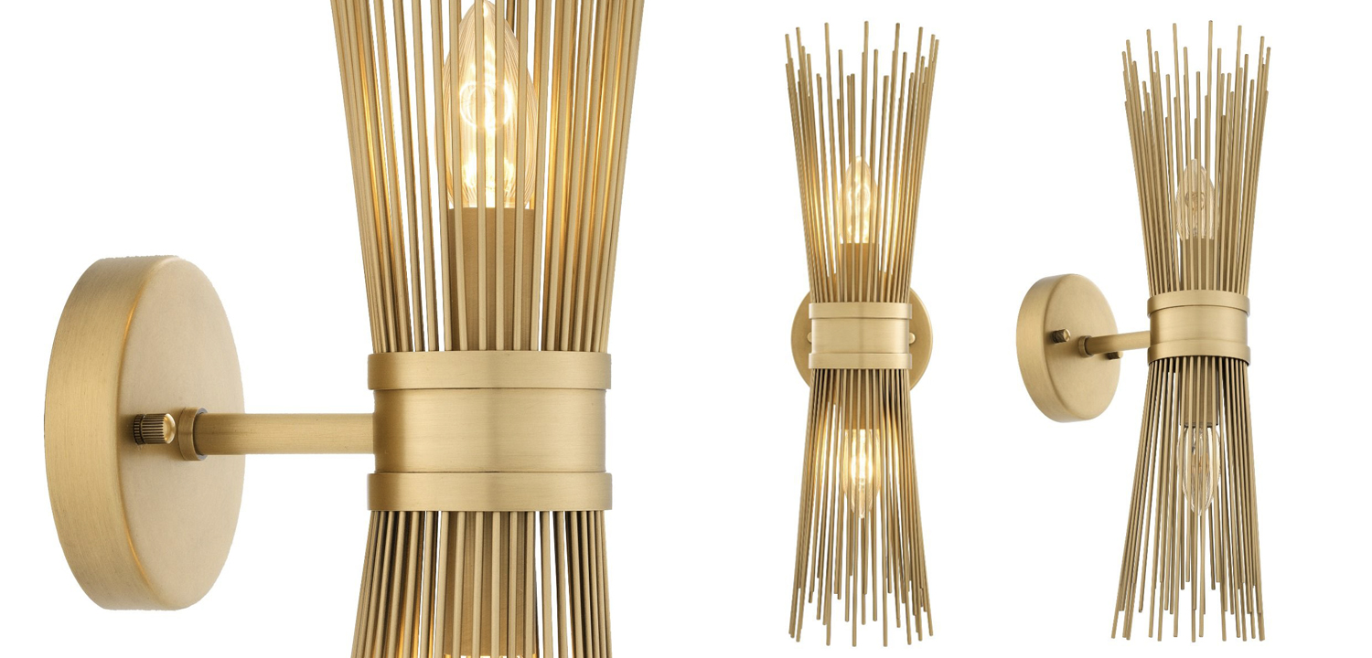 Бра Eichholtz Wall Lamp Romeo Double - фото